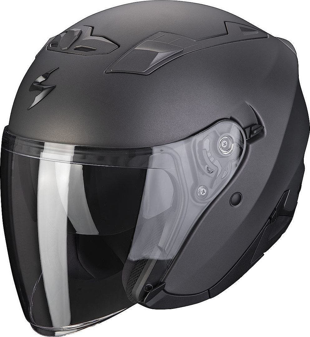 

Мотошлем Scorpion Exo EXO-230 Solid (р. XL, антрацит матовый)