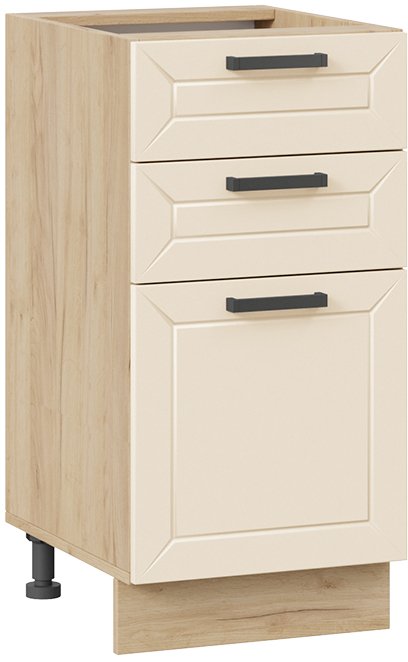 

Шкаф напольный Трия Лорас 1Н4Я3 (дуб крафт золотой/холст брюле)