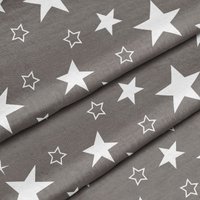 1.5-спальный комплект постельного белья Samsara Grey Stars 150-15 (1.5-спальный)