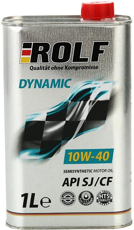 

Моторное масло ROLF Dynamic 10W-40 SJ/CF 1л