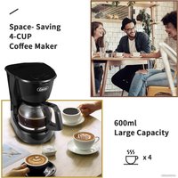Капельная кофеварка Gevi 4-Cup GECMD008AV-V