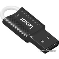 USB Flash Lexar JumpDrive V40 64GB (черный)
