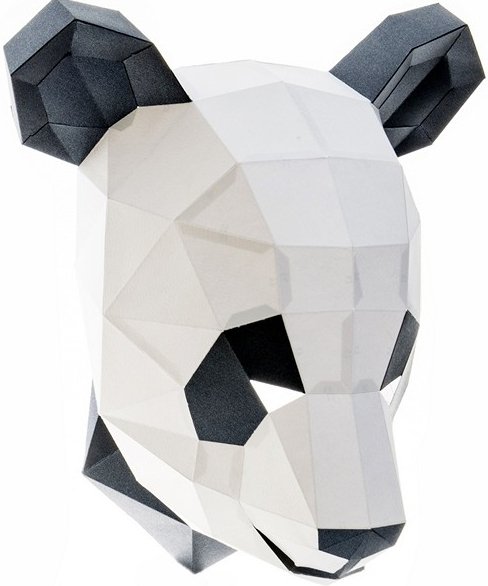 

PaperCraft PAPERRAZ Маска Панда