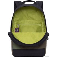 Городской рюкзак Grizzly RXL-327-3 (черный/хаки)