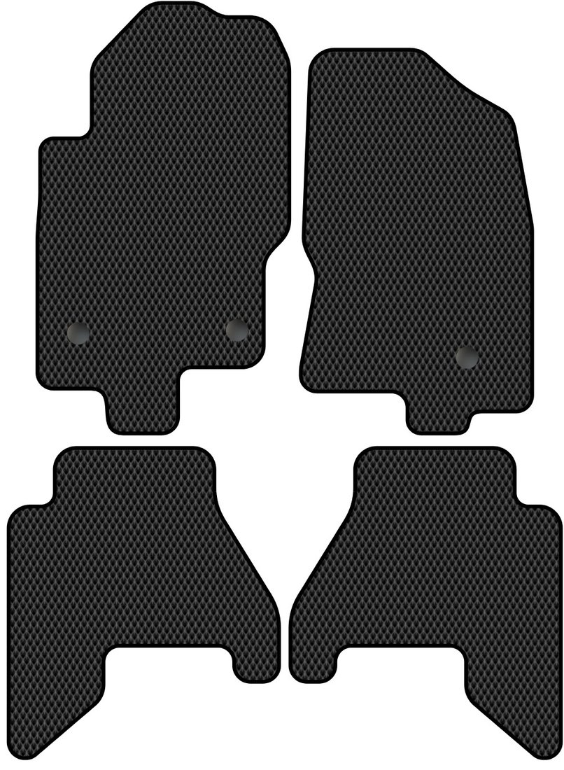 

Комплект ковриков для авто Alicosta Nissan Pathfinder III (suv / R51) 2009 - 2014 (черный, ромб)