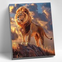 Картина по номерам Молли Король лев 40x50 HR0735