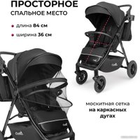 Коляска прогулочная «книга» Costa Vita VT-5 (черный)