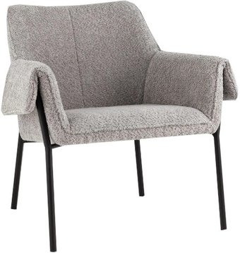Интерьерное кресло Stool Group Лаунж Бесс (альпака, серый)