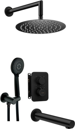 Душевая система  Deante Thermo Nero-5T