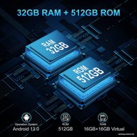 Телефон Unihertz Tank 3 16GB/512GB (серый)