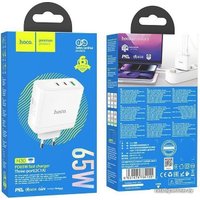 Сетевое зарядное Hoco N30 USB Type-C (белый)