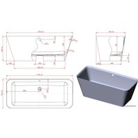 Ванна Astra-Form Орион 170x75
