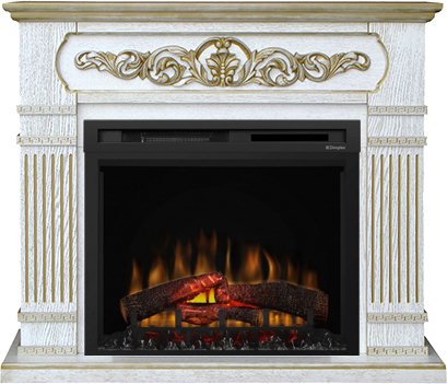 

Каминокомплект Smolcom San Marino MB/JUP/SYM26 с Dimplex XHD28L-INT (белый дуб, патина)