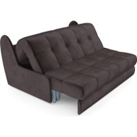 Диван Мебель-АРС Аккордеон Барон №2 ППУ 155x200 (бархат шоколадный Star Velvet 60 Coffee)