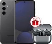 Galaxy S24 FE SM-S721B 8GB/256GB (графит) и наушники Samsung Galaxy Buds 3 по акции