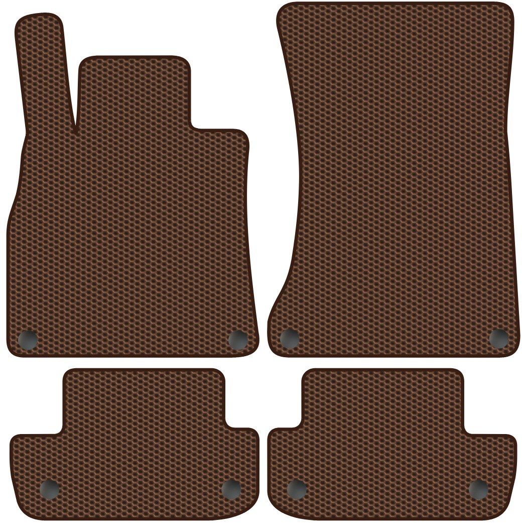 

Комплект ковриков для авто Alicosta Mercedes-Benz S-Class VI (купе / C217) 2014 - 2020 (коричневый, сота)