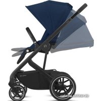 Универсальная коляска Cybex Balios S Lux 2020 (2 в 1, серебристая рама, deep black)