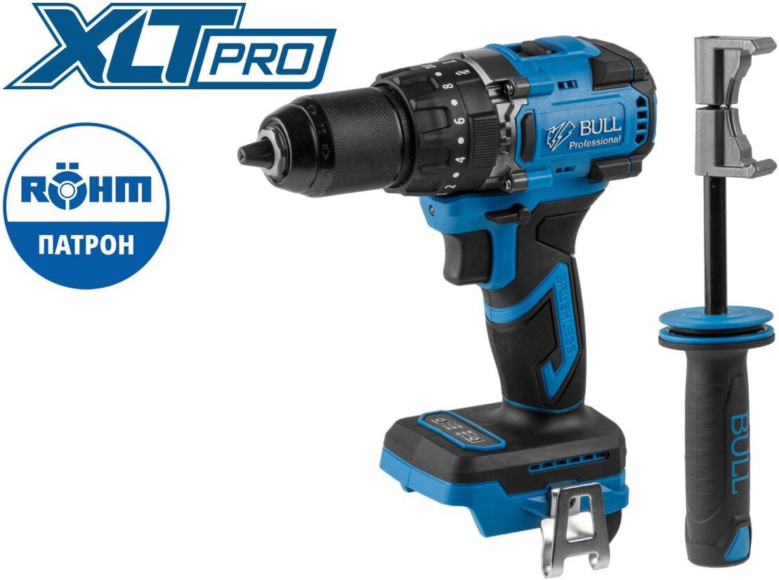 

Ударная дрель-шуруповерт Bull SR 1806 R-series SOLO XLTpro 2329058 (без АКБ)