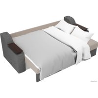 Диван Лига диванов Сенатор 102760 (рогожка, бежевый/серый)