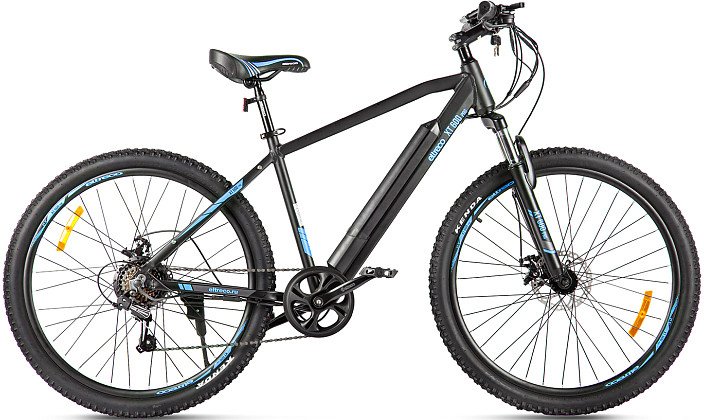 

Электровелосипед Eltreco XT 600 Pro (черный/синий)