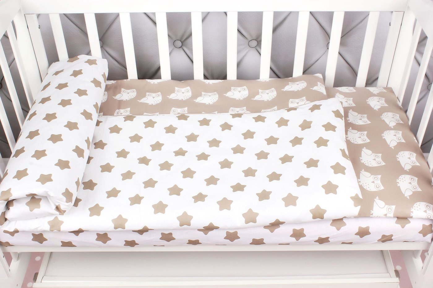 

Постельное белье Amarobaby Baby Boom КПБ-3 Пряники (коричневый)