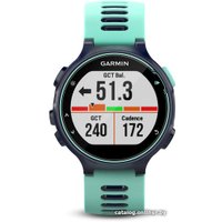 Умные часы Garmin Forerunner 735 XT HRM-Tri-Swim (синий/бирюзовый)