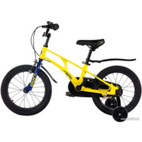 Детский велосипед Maxiscoo Air Стандарт Плюс 16 2024 (желтый матовый)