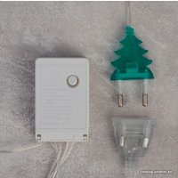 Гирлянда бахрома Luazon Decor Снежинки 2361713 (синий)