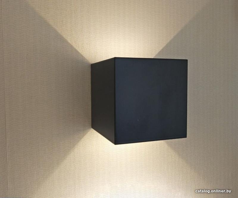 Бра Kinklight Куб w10x10 h10 Led 6w 08585,16(3000K) (темно-серый)