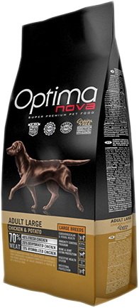 

Сухой корм для собак Optimanova Adult Large Chicken & Potato 12 кг