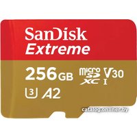 Карта памяти SanDisk Extreme SDSQXAV-256G-GN6MA microSDXC 256GB