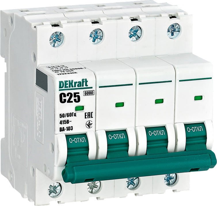 

Выключатель автоматический Schneider Electric DEKraft 12323DEK