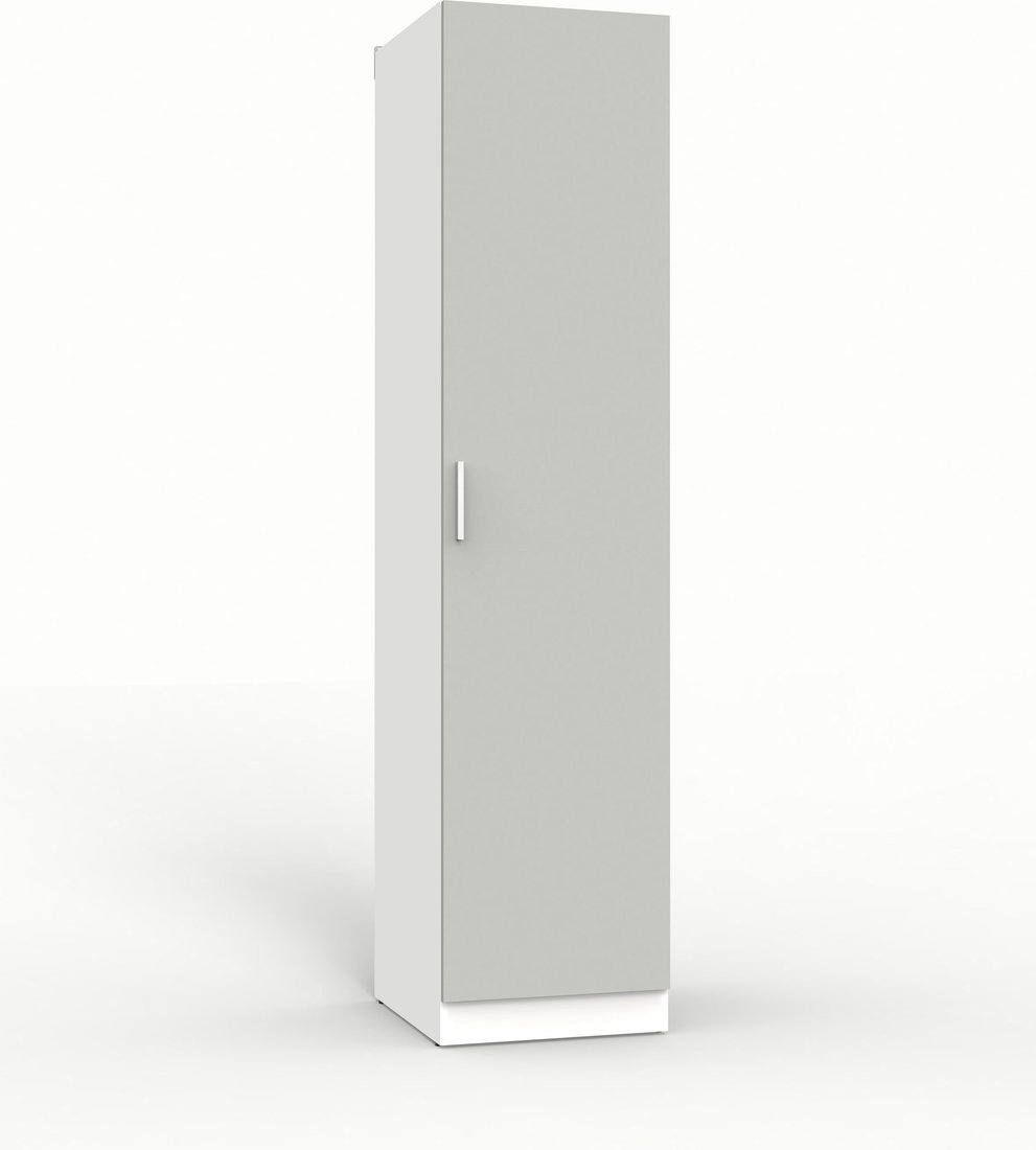 

Шкаф-пенал Интермебель 580 МР-03 (шиншилла серая)