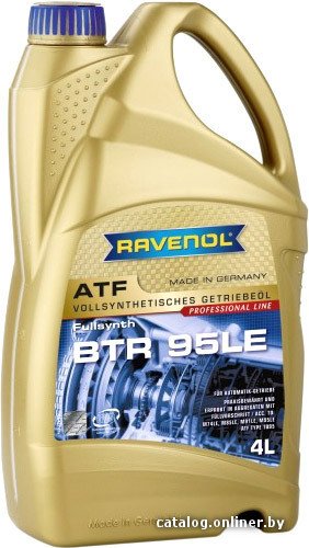 Трансмиссионное масло Ravenol ATF BTR 95LE 4л