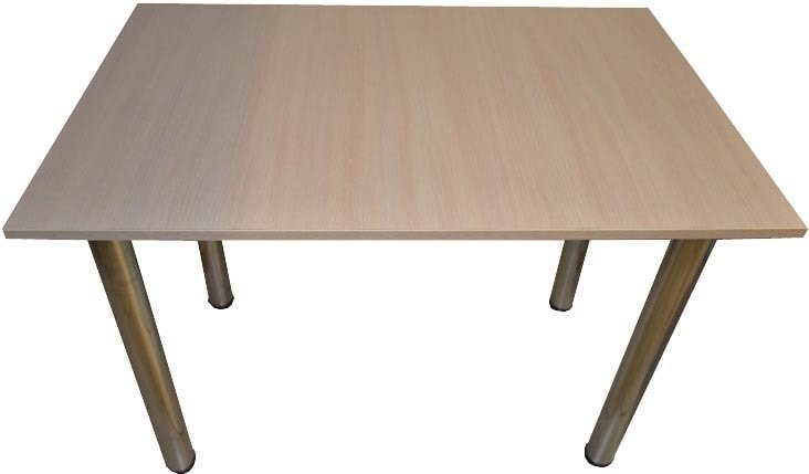 

Кухонный стол Solt 100x60 (дуб молочный/ноги хром)