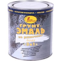 Грунт-эмаль Новбытхим По ржавчине 3в1 1 л (белый)