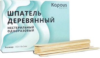 

Шпатель деревянный Kapous 100 шт