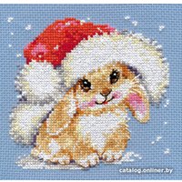 Набор для вышивания Алиса Зимний зайчишка 0-095