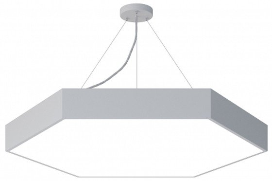 

Подвесная люстра ЭРА Geometria Hexagon SPO-170-W-40K-062-LM Б0059180