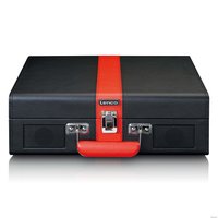 Виниловый проигрыватель Lenco TT-110 (черный/красный)