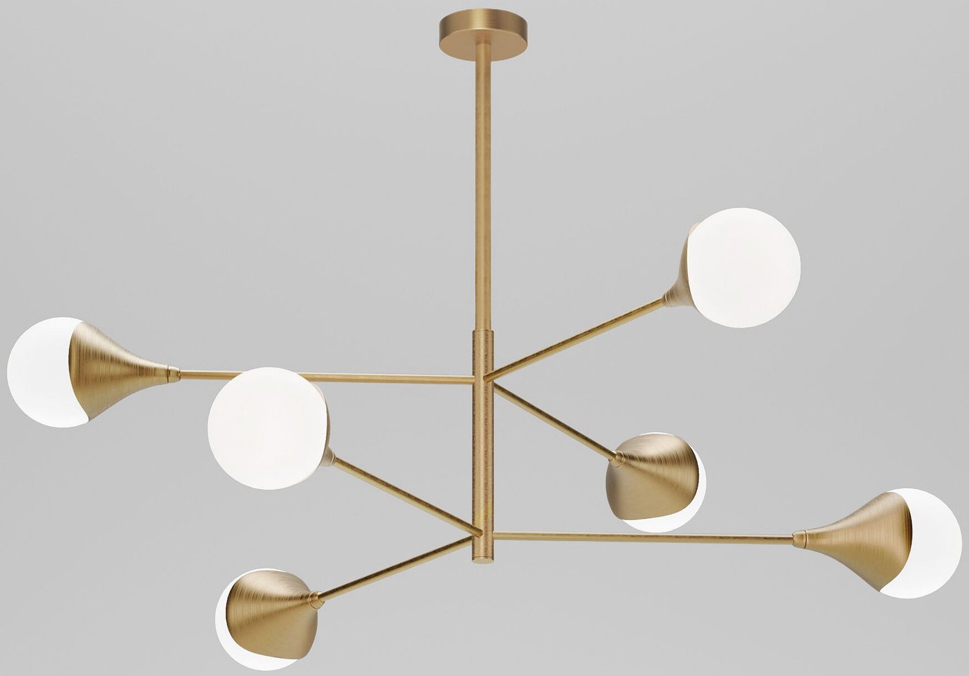 

Подвесная люстра Евросвет 60168/6 (латунь)