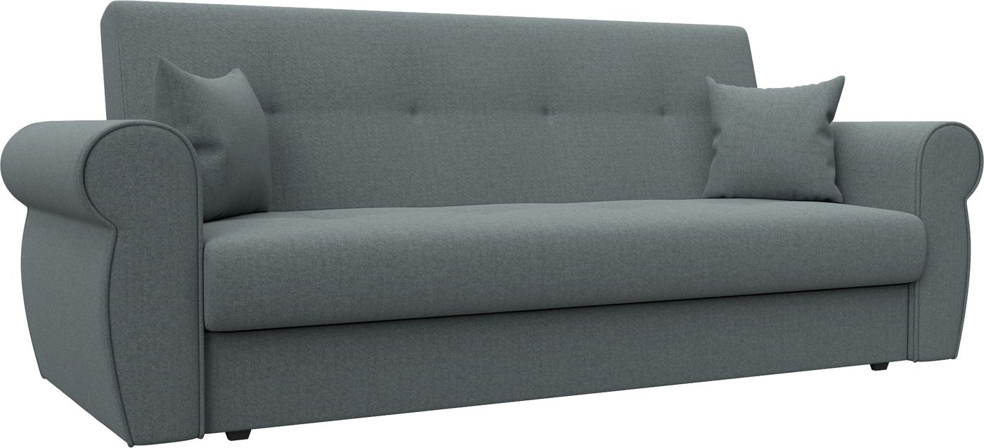 

Диван Лига диванов Лига-019 книжка 124990 (рогожка амур серый)