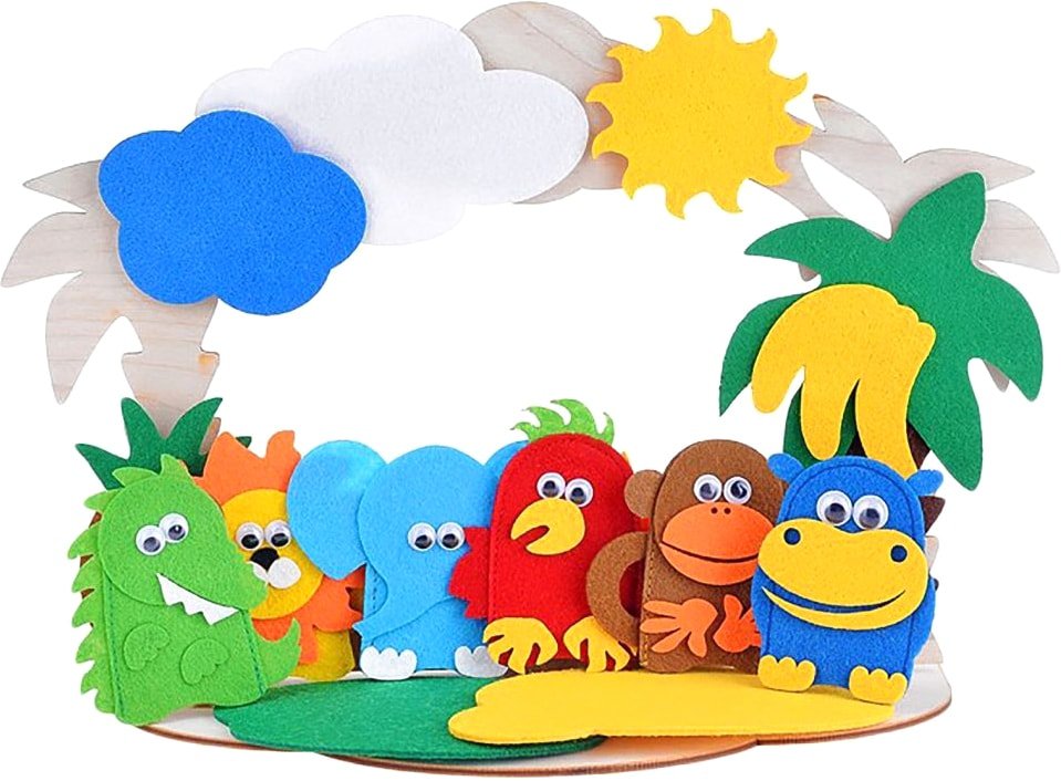 

Развивающая игра Smile Decor Театр на столе Африка Ф103