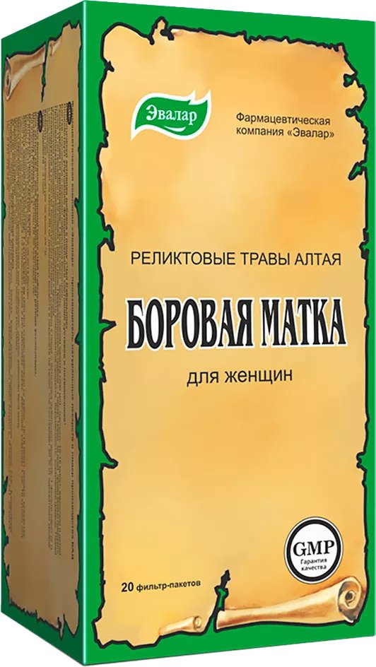 БАД Эвалар Боровая матка ф/п 2.0г №20 (20шт)
