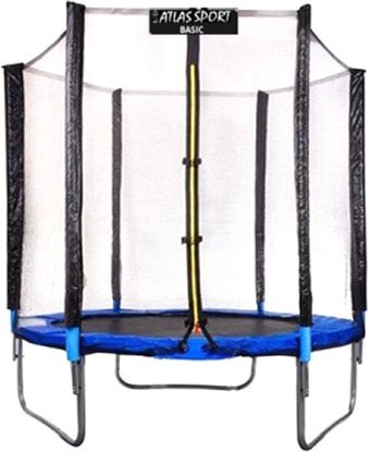 

Батут Atlas Sport 183 см - 6ft (внешняя сетка, синий)