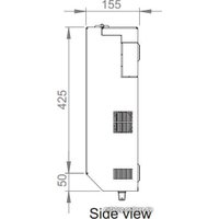 Шкаф телекоммуникационный Lande SlimBOX LN-SLM504714-BL 19" 5U