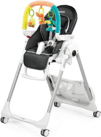 Высокий стульчик Peg Perego Pappa Follow Me Plus (licorice)