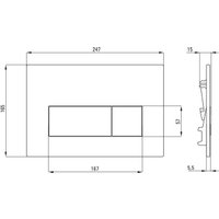 Унитаз подвесной Deante Jasmin CDJA6ZPW