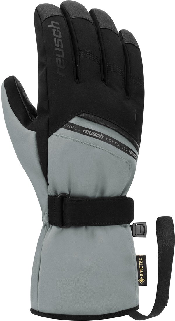 

Горнолыжные перчатки Reusch Morris Gore-Tex 6201375-6677 (р-р 7, Frost Gray/Black)
