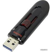 USB Flash SanDisk Cruzer Glide 256GB (черный) [SDCZ600-256G-G35]